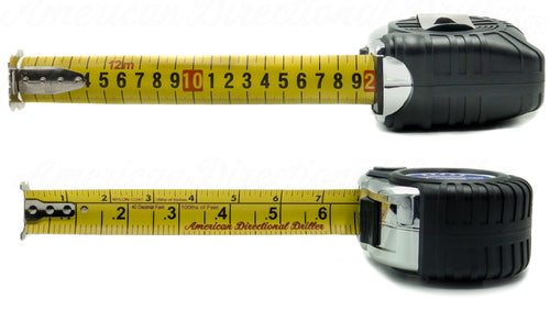 40 Foot BHA Tape Measure — Engineer Scale, Imperial & Metric